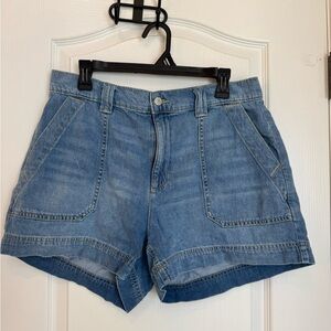 Old Navy high rise OG Chino denim shorts